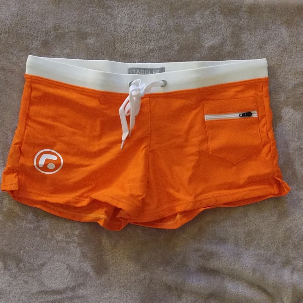 Taddlee Swim Trunks Briefs Brazilian Orange XL
